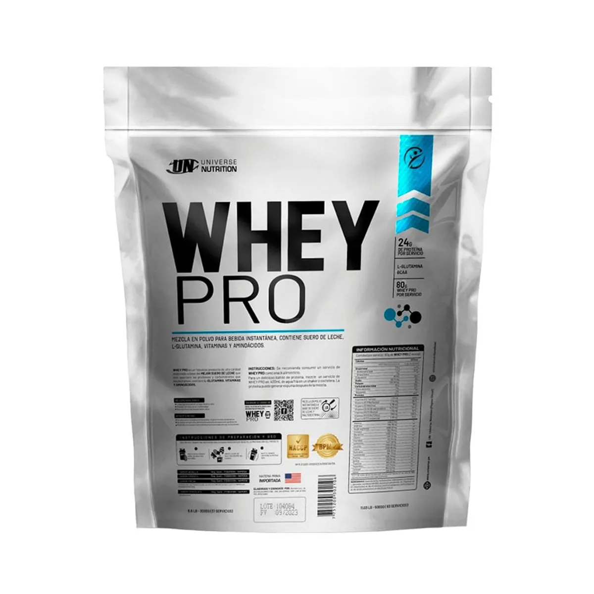 UNIVERSE NUTRITION - Whey Pro 5 kg Vainilla+Creatina Dragon Pharma 300gr+Shaker