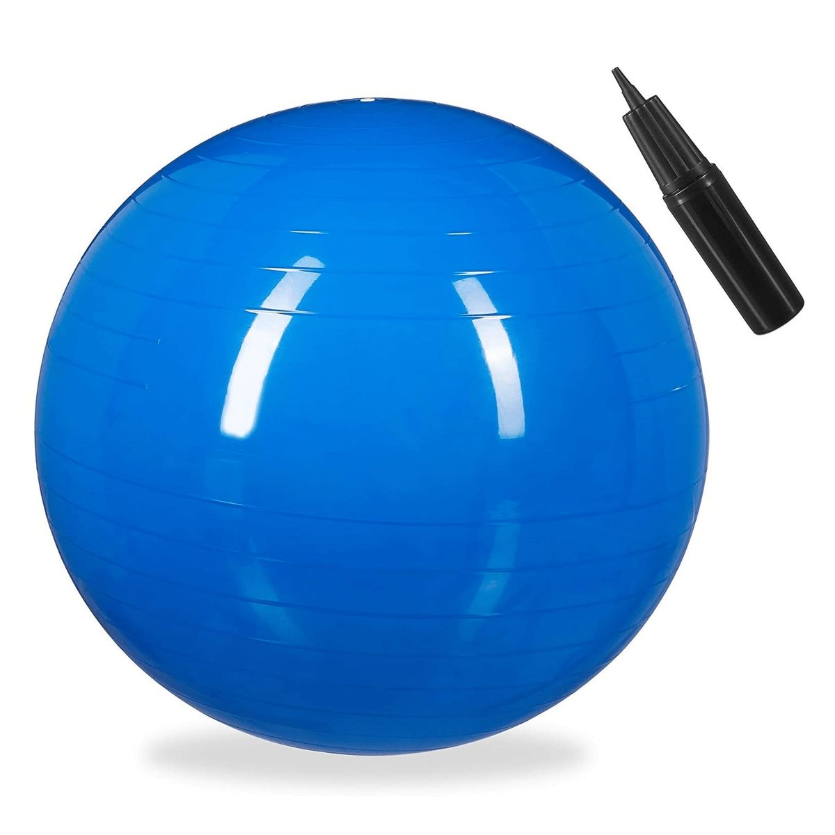 ARGYMPRO - PELOTA PARA YOGA Y PILATES DE 65CM - AZUL