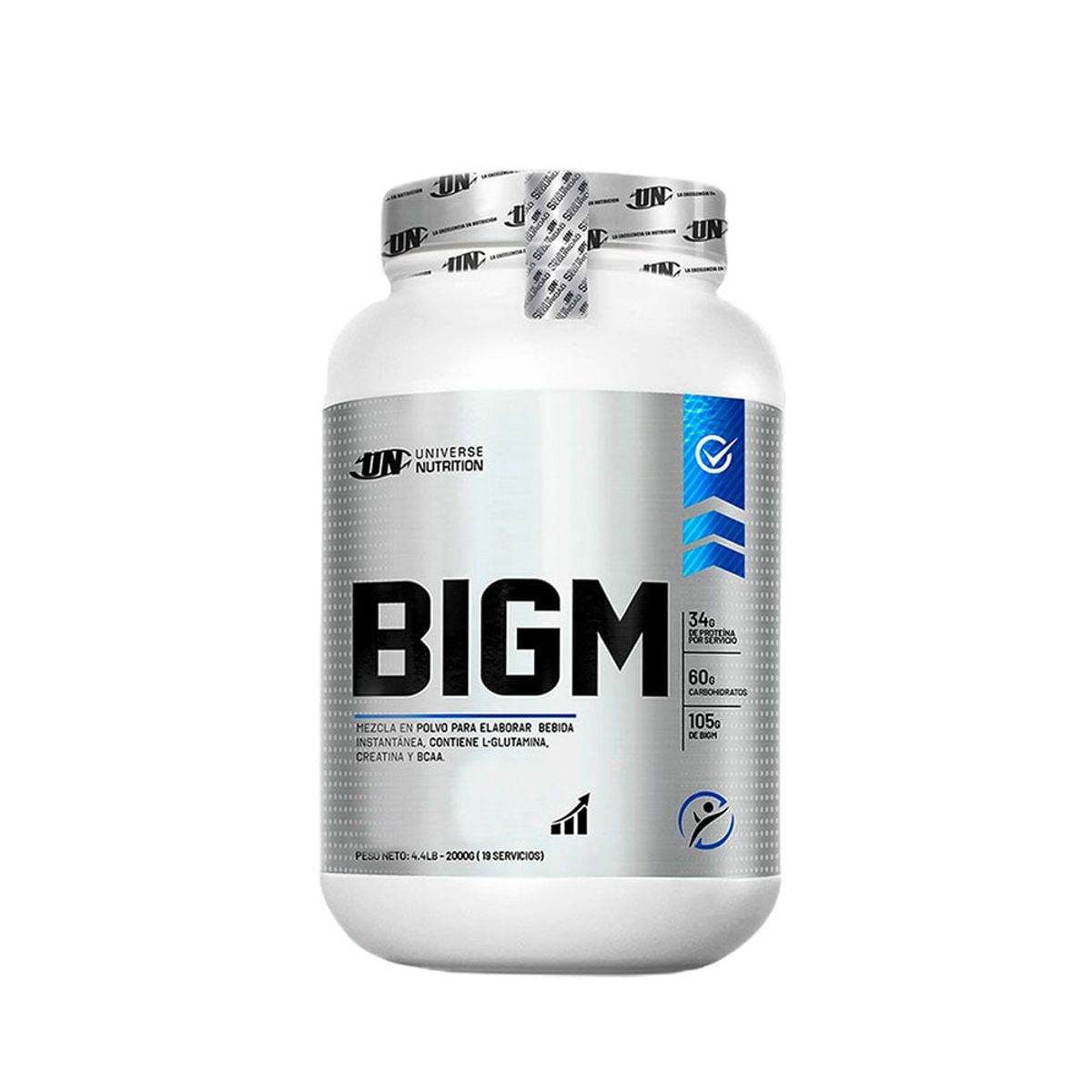 UNIVERSE NUTRITION - Proteína UN Bigm 2 kg Chocolate+Creatina Dragon Pharma 300gr+Shaker