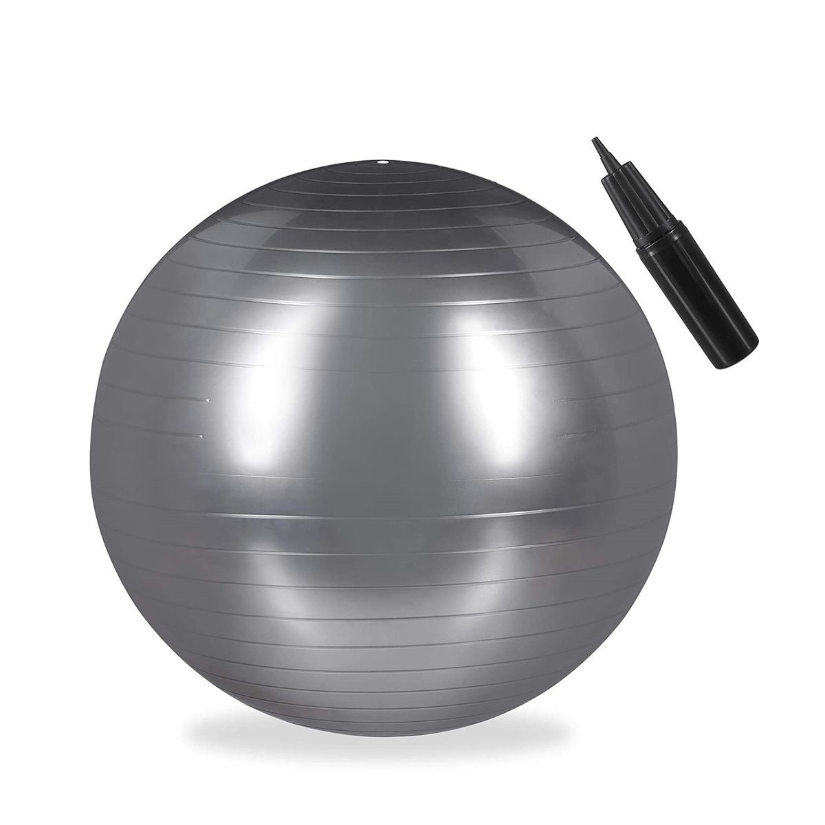 ARGYMPRO - PELOTA PARA YOGA Y PILATES DE 65CM - GRIS