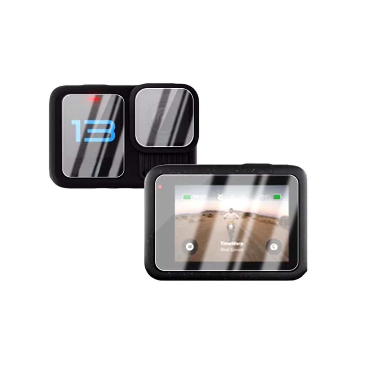 TELESIN - Protector de vidrio templado para GoPro Hero 13