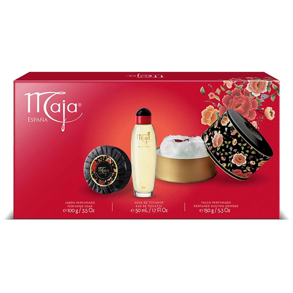 MAJA - MAJA EST TALQUERA 150G+JB100+EDT 50ML