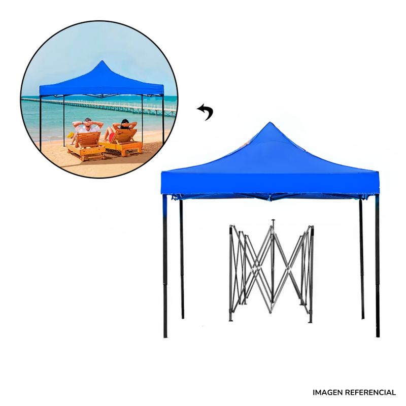INSPIRA - Toldo Plegable Multiuso de 3x3 Metros