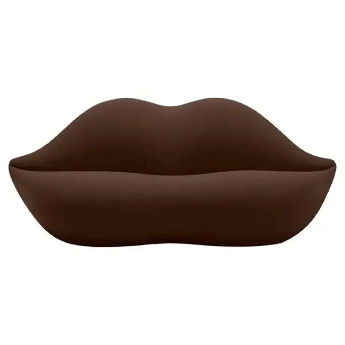 DMUEBLES - DM SOFA KISS 3 ASIENTOS TELA - CHOCOLATE