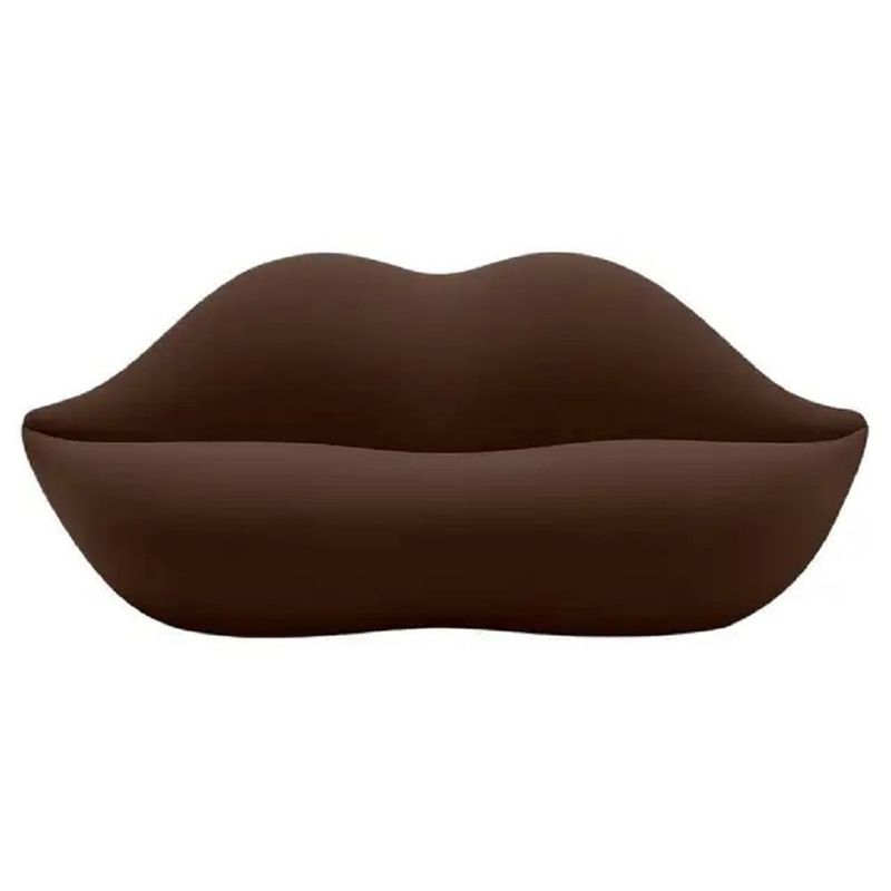 DMUEBLES - DM SOFA KISS 3 ASIENTOS TELA - CHOCOLATE