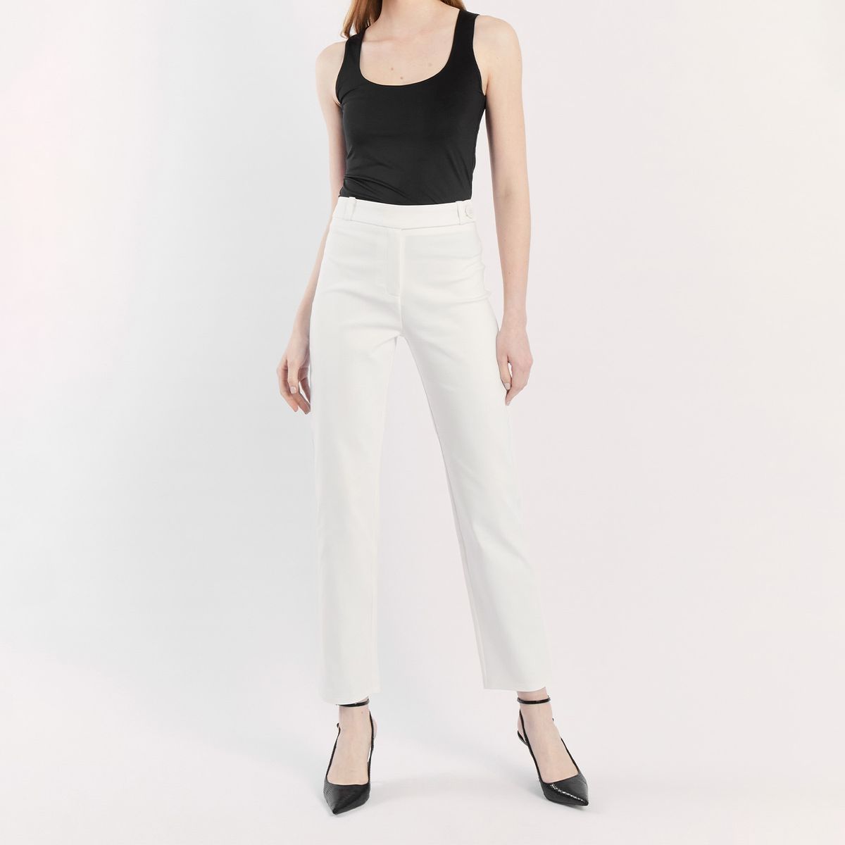 CAMILA VIALI - Camila Viali Polo Lucienne Negro Sin manga