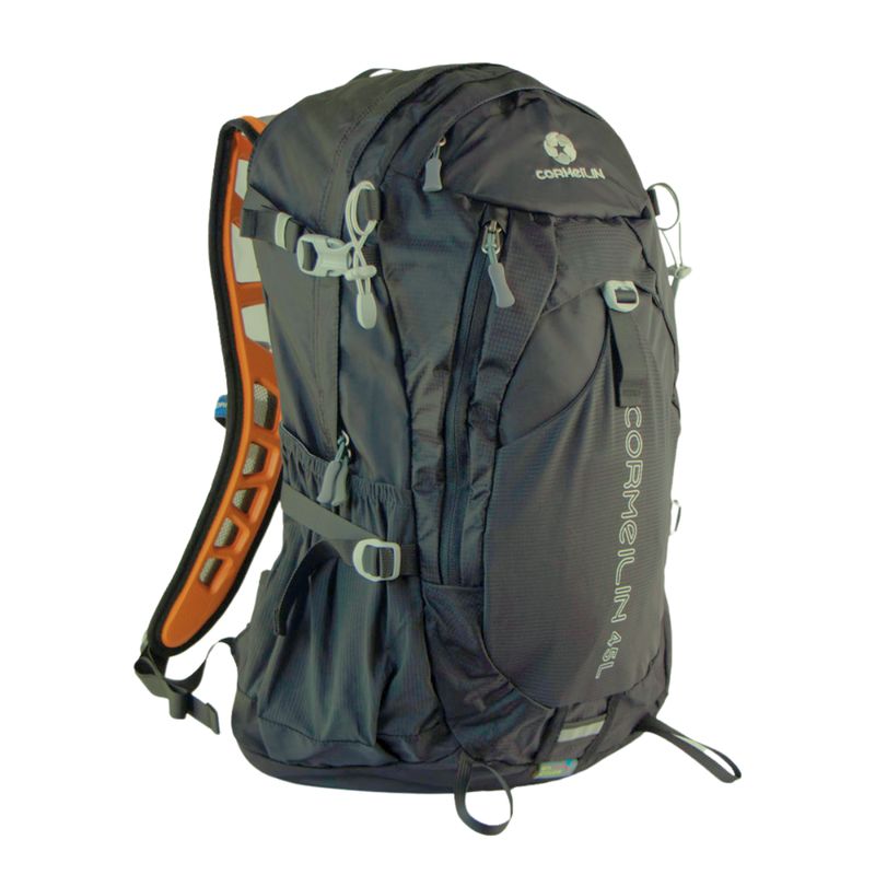 GENERICO - Mochila Trekking Outdoor Cormeilin 45 Montaña (Plomo)
