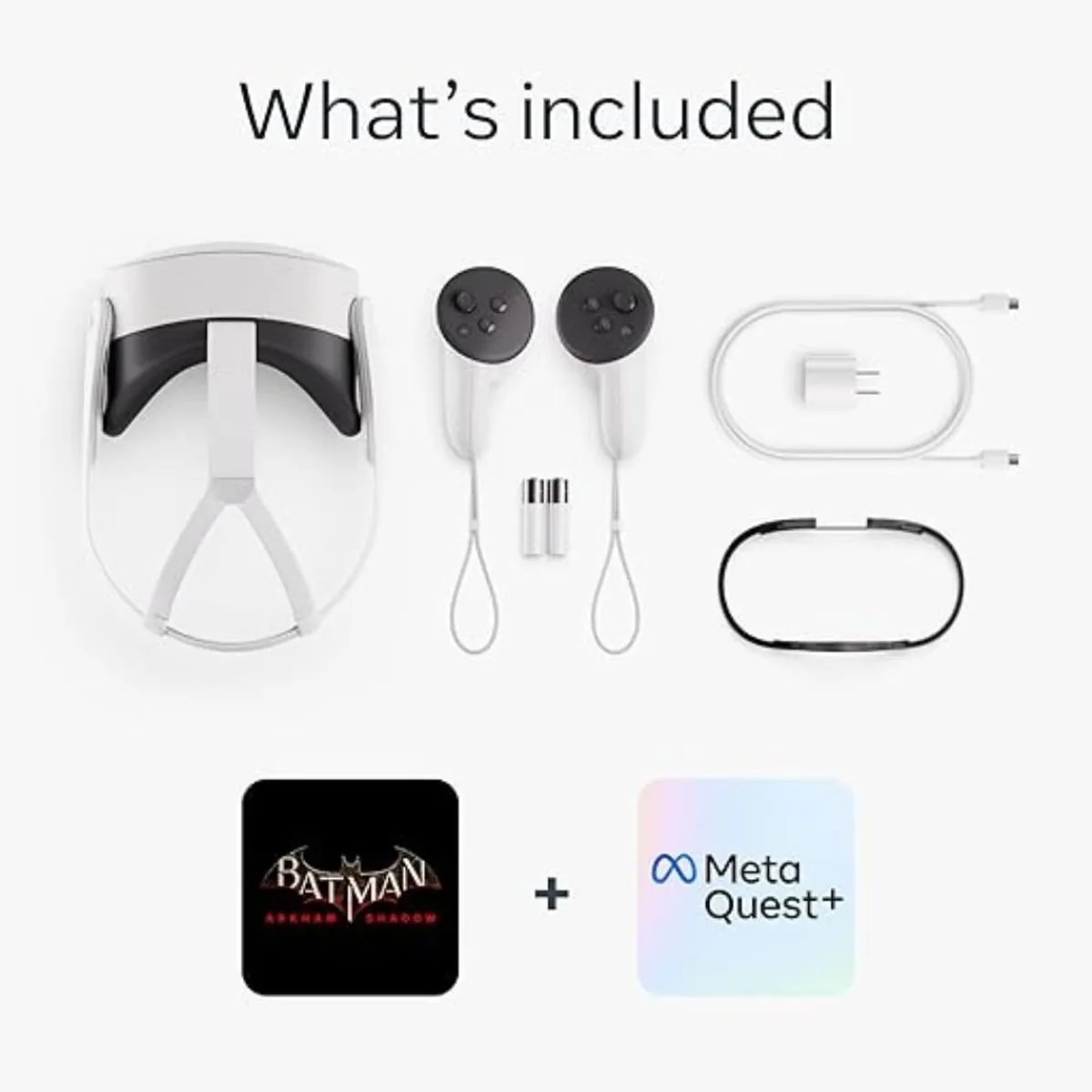 META - Oculus Meta Quest 3S 128GB Batman Arkam Shadow Lentes Realidad Virtual