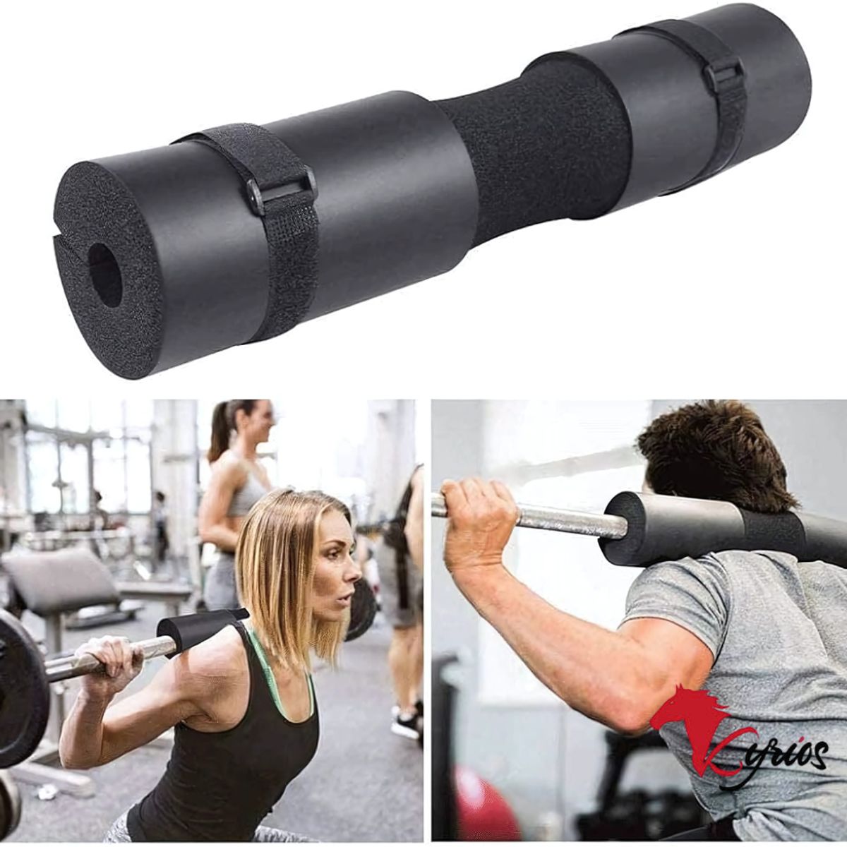 NO LOGO - Almohadilla De Barra Para Sentadilla