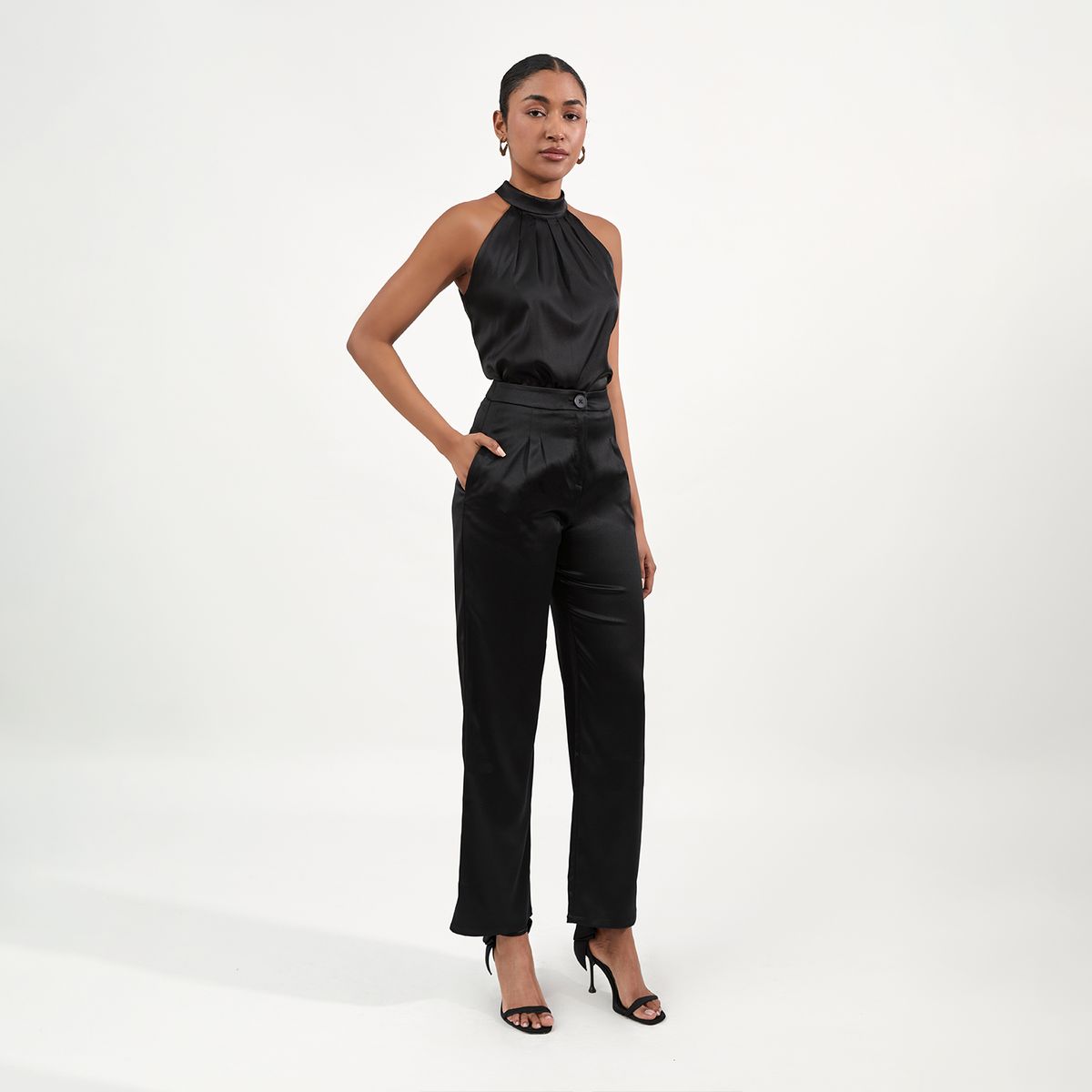 CAMILA VIALI - Camila Viali Pantalón Illeana Negro