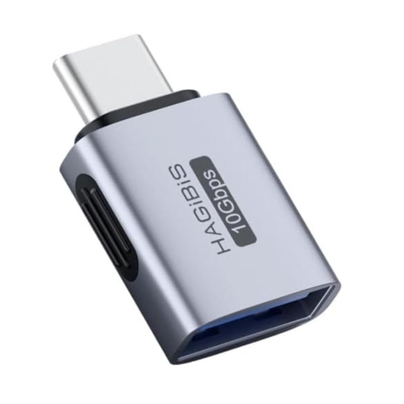 HAGIBIS - Hagibis - Adaptador OTG TYPE-C to USB 3.2 Gen2 10Gbps