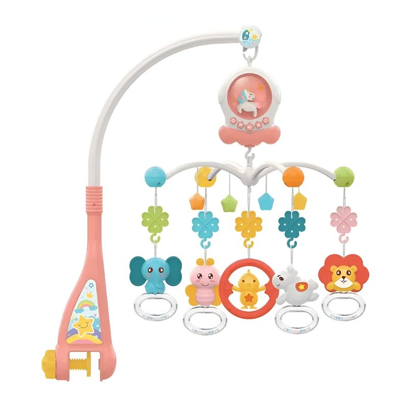 HUANGER - Juguete Móvil Musical para Cuna Unicornio Rosa - Huanger