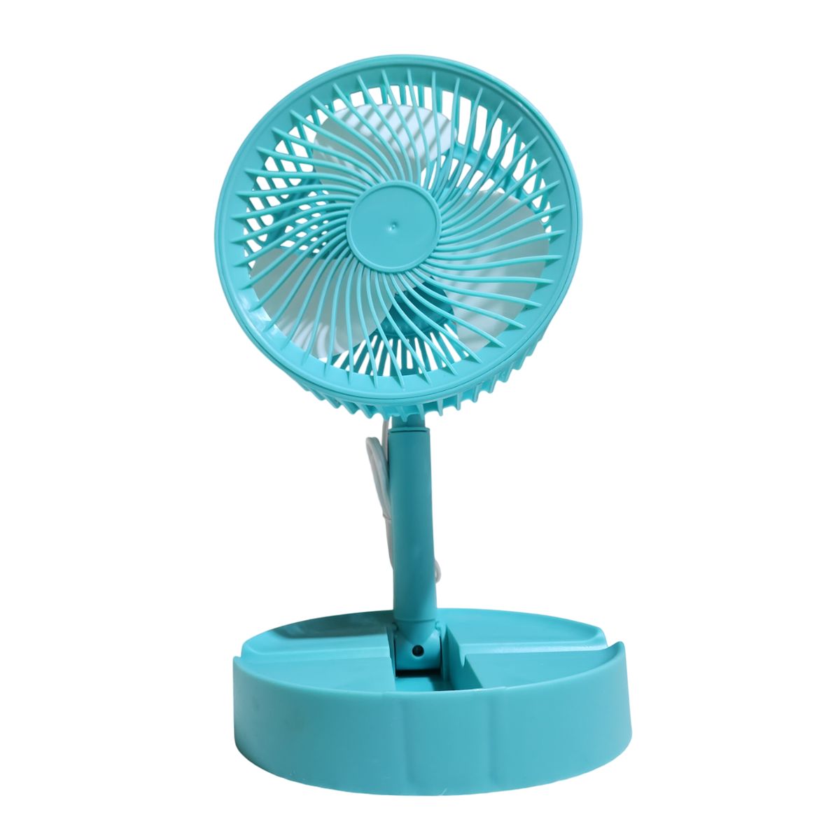 GENERICO - Ventilador Celeste portátil de escritorio con conexión USB