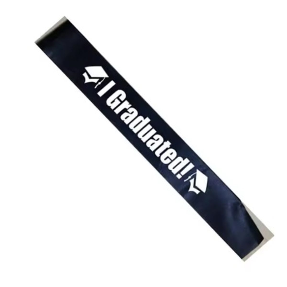 GENERICO - Banda unisex graduación negra con blanco