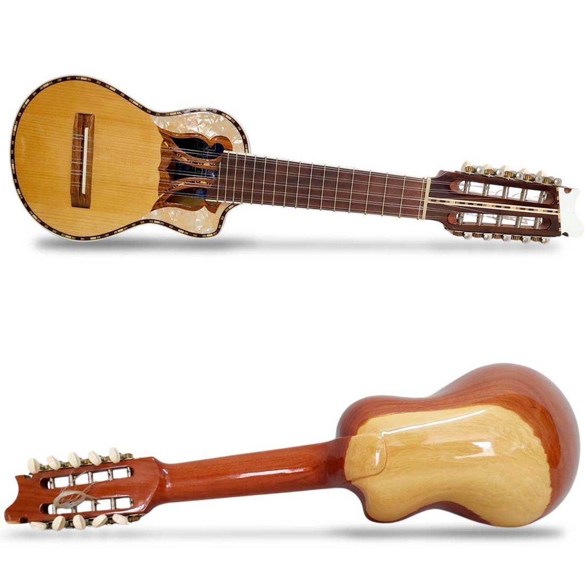 GENERICO - Charango Semiprofesional de Fino Acabado y Excelente Sonido