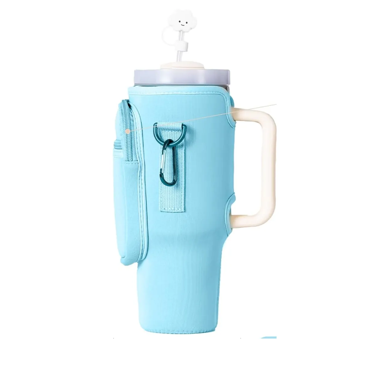 INSPIRA - Bolsa de Transporte para Vaso Térmico con Bolsillo