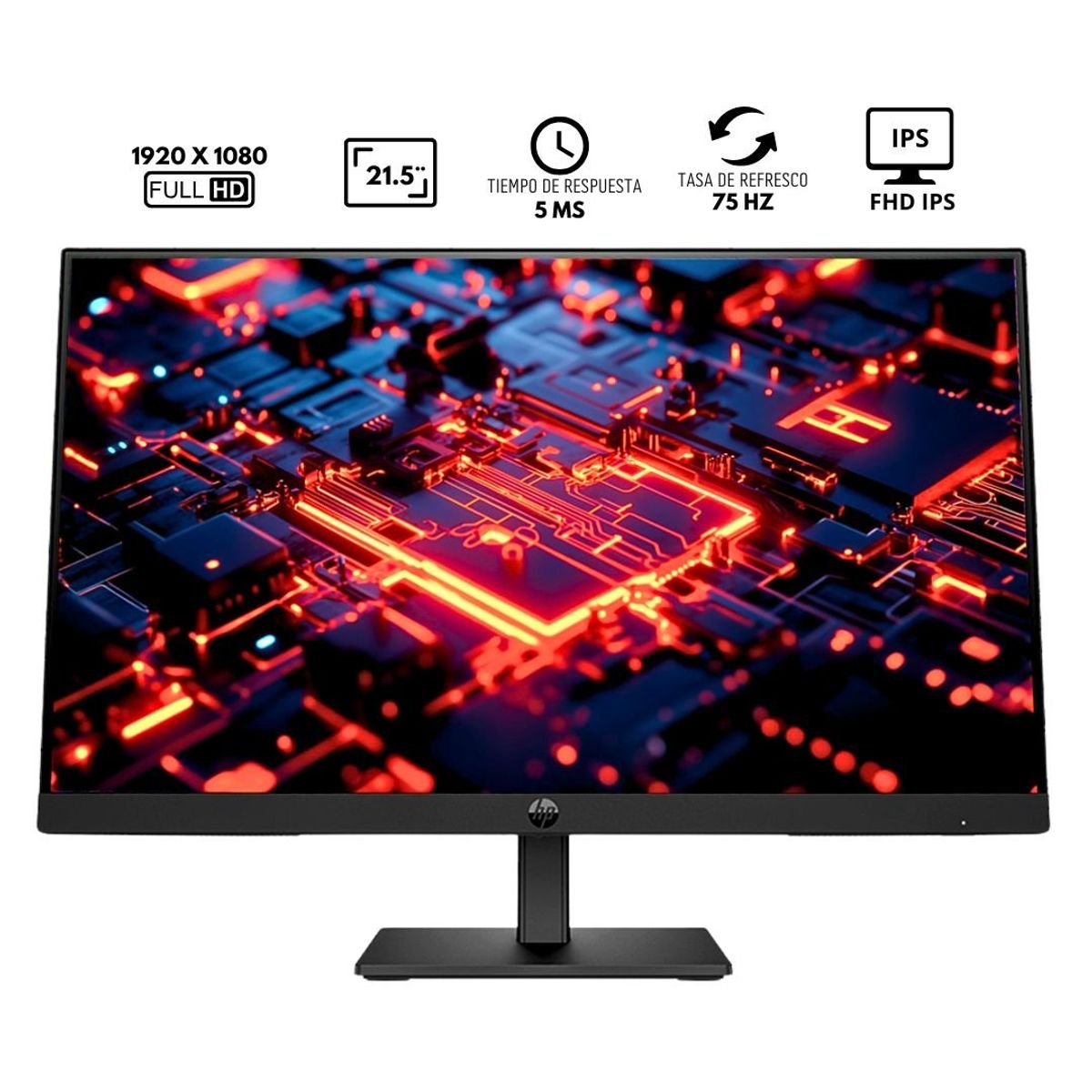 HP - Monitor HP P22h G5 215 FHD IPS 1920x1080 HDMI  VGA  DP