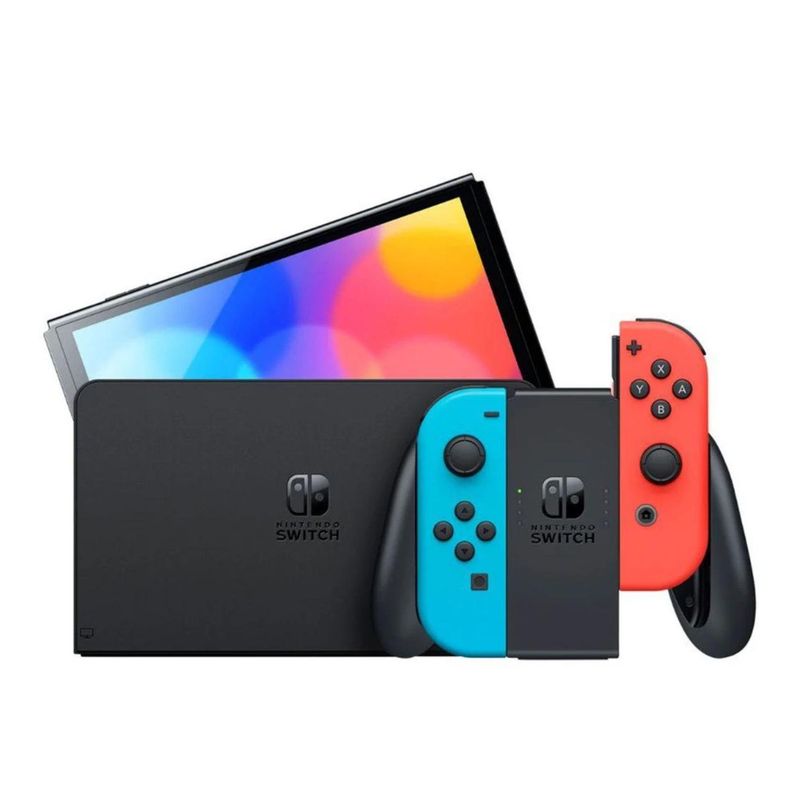 NINTENDO - Consola Nintendo Switch Modelo Oled Neon