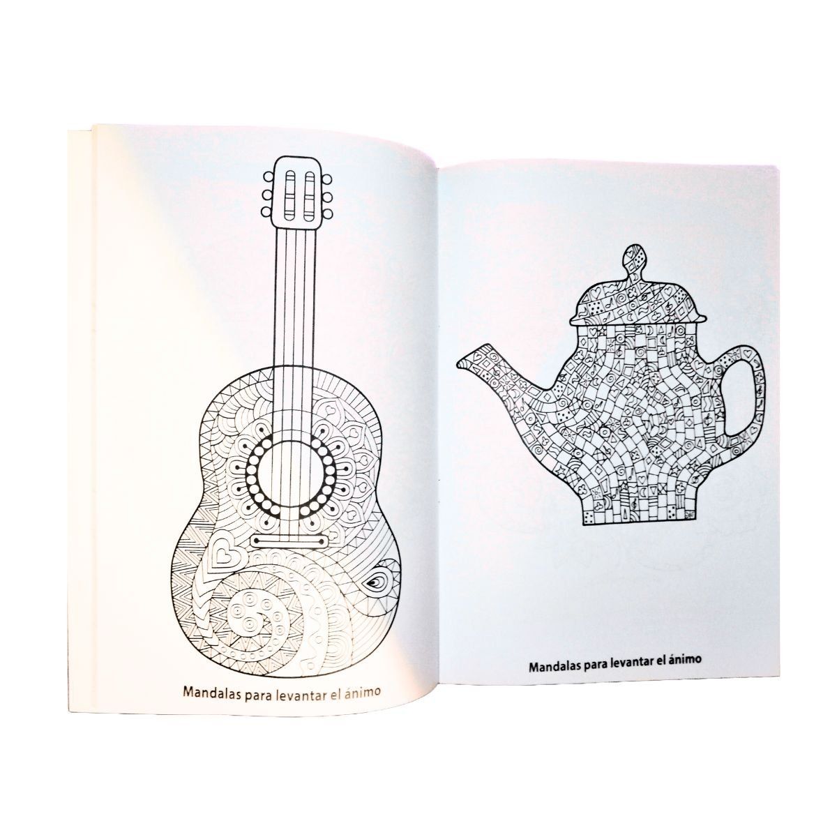 GENERICO - Libro para colorear mandalas para el animo - mandalas para pintar
