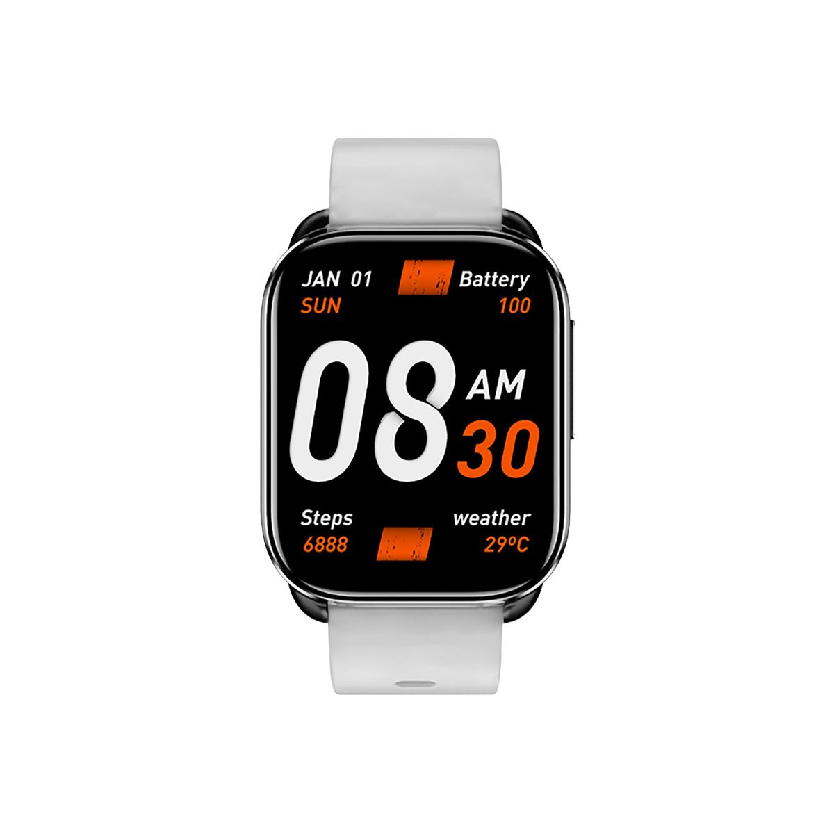 QCY - Reloj Smartwatch QCY GS S6 Pantalla Amoled 2.02", Dura 10 días, Gris