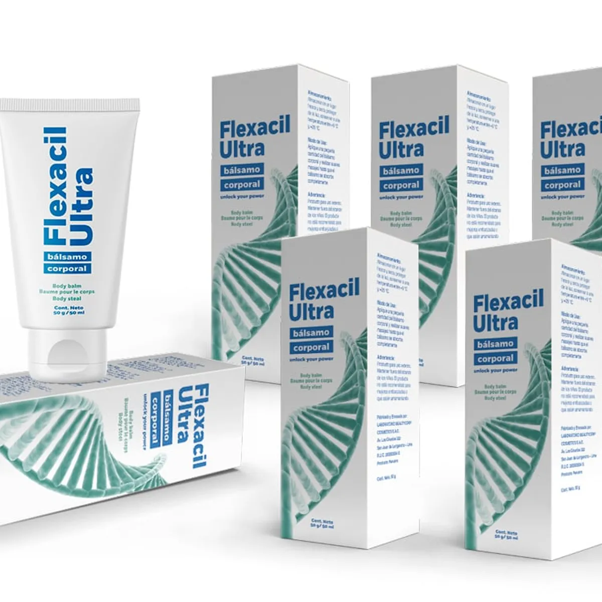 FLEXACIL - FLEXACIL ULTRA CREMA -6 Pack-Alivio  Natural para el Dolor Articular