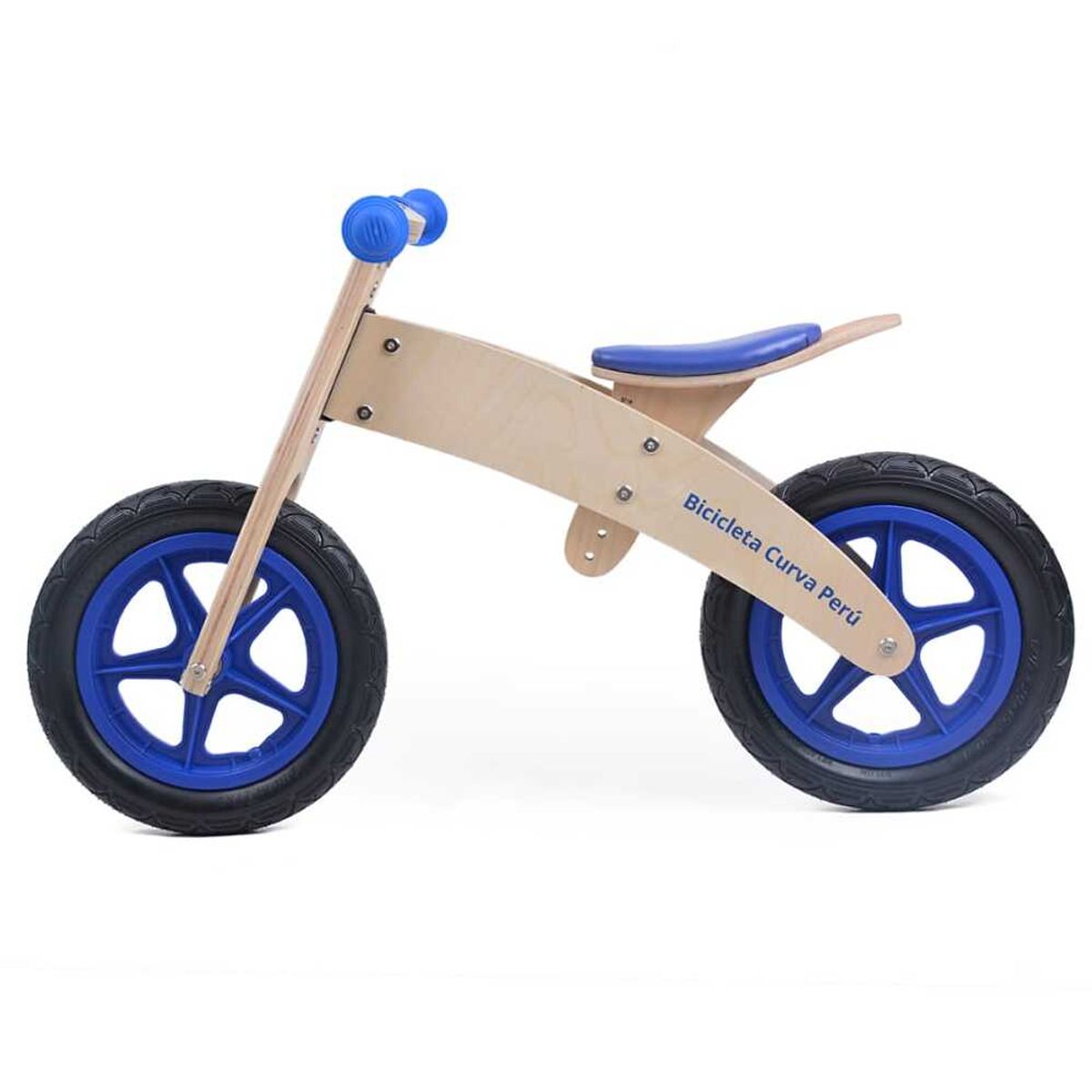 CURVA - Bicicleta de balance para niños Curva Modelo Azul