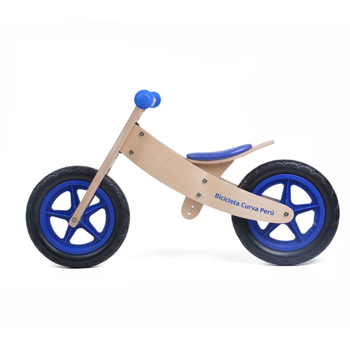 CURVA - Bicicleta de balance para niños Curva Modelo Azul