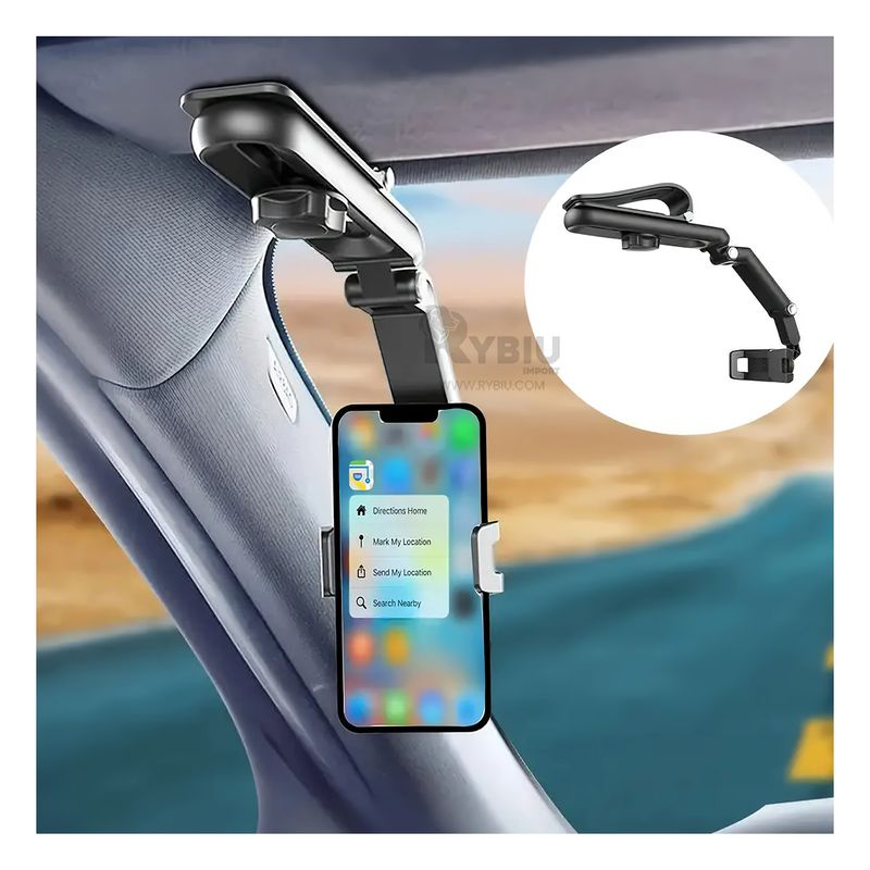 GENERICO - Sujetador de Celular para Visor de Coche Y+Ligas de Regalo