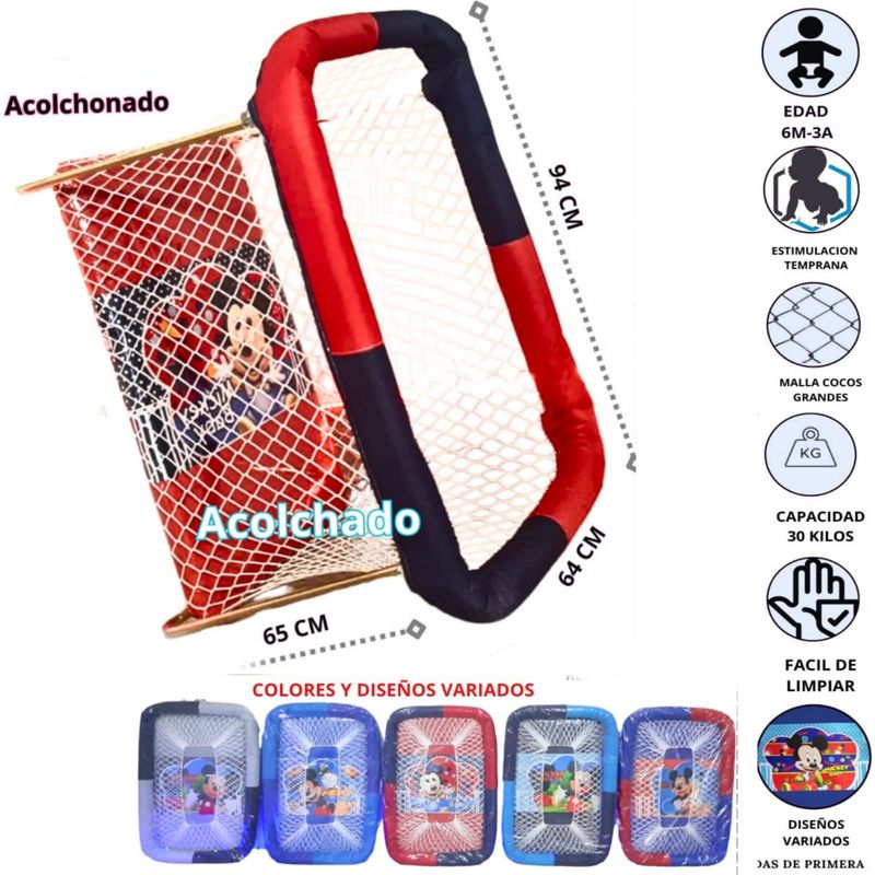 GENERICO - Corral para Bebes Acolchado Plegable para niños