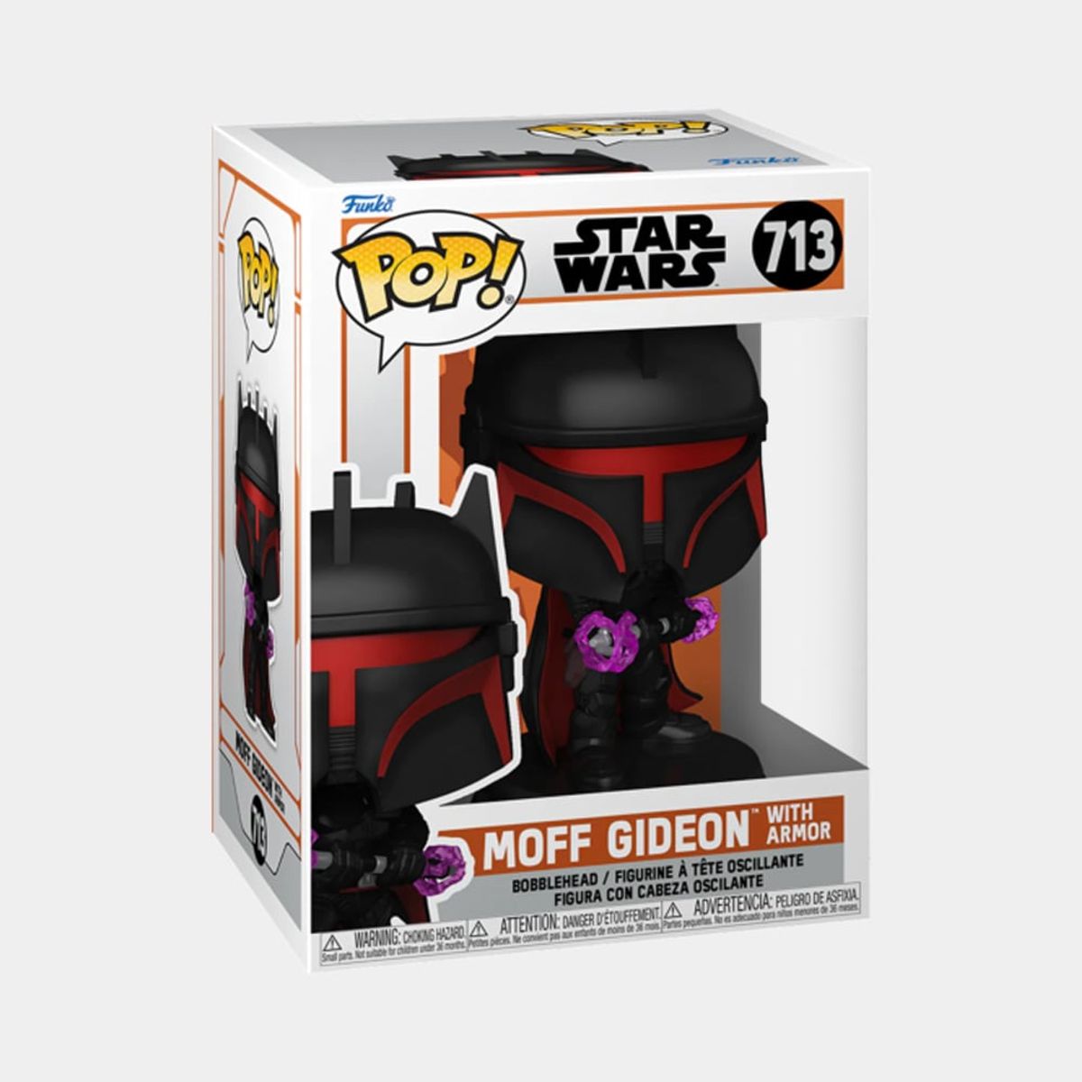 FUNKO - FUNKO POP STAR WARS THE MANDALORIAN - MOFF GIDEON WITH ARMOR