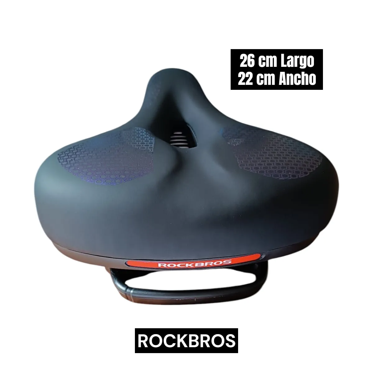 GENERICO - ASIENTO de BICICLETA ANTIPROSTATICO Suave GEL ROCKBROS