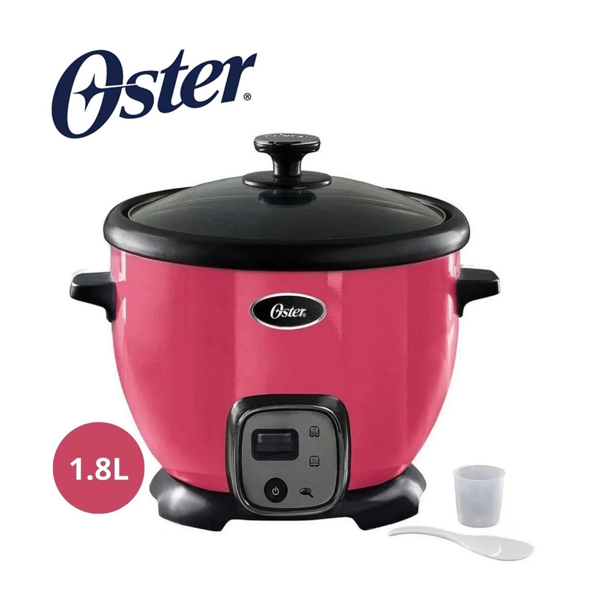 OSTER - Combo Oster Licuadora de 550W Hielera + Olla Arrocera de 1.8 Litros