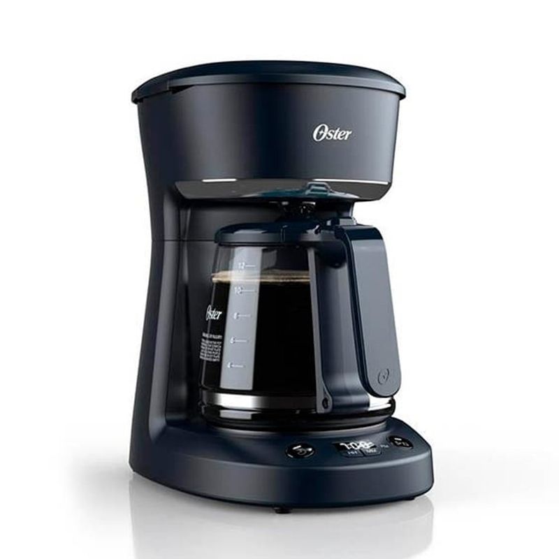 OSTER - Cafetera programable Oster de 12 tazas con auto apagado BVSTDCP12B