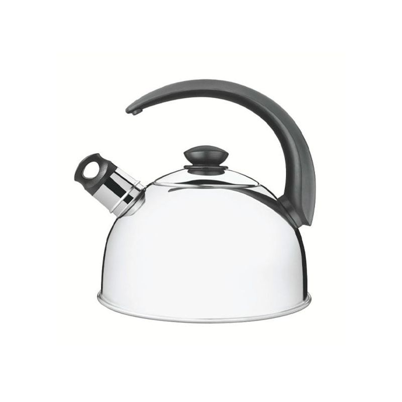 TRAMONTINA - Tetera  de acero inoxidable con silbato , fondo triple 3,3 L