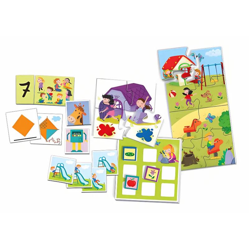 GENERICO - Kit de Juego Clementoni 8 en 1 - CLEMENTONI