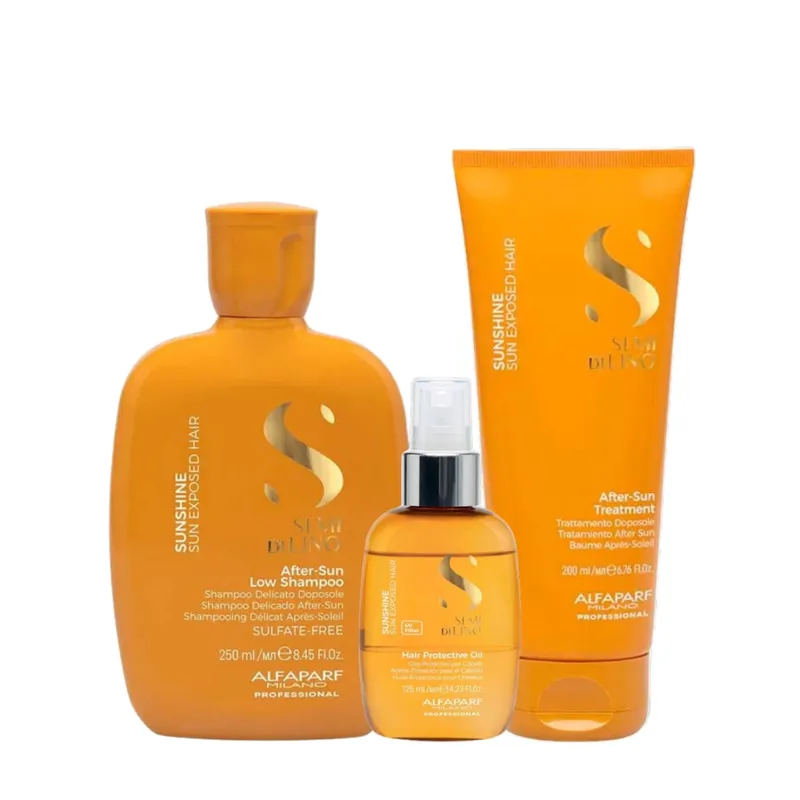 ALFAPARF MILANO - Alfaparf Sunshine Trío Shampoo + After Sun Treatment + H.p. Oil 250 ml