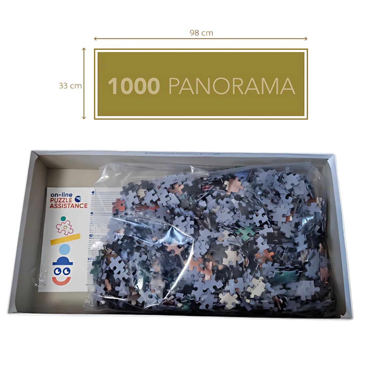 GENERICO - Puzzle Clementoni Panorama Harry Potter de 1000 Piezas