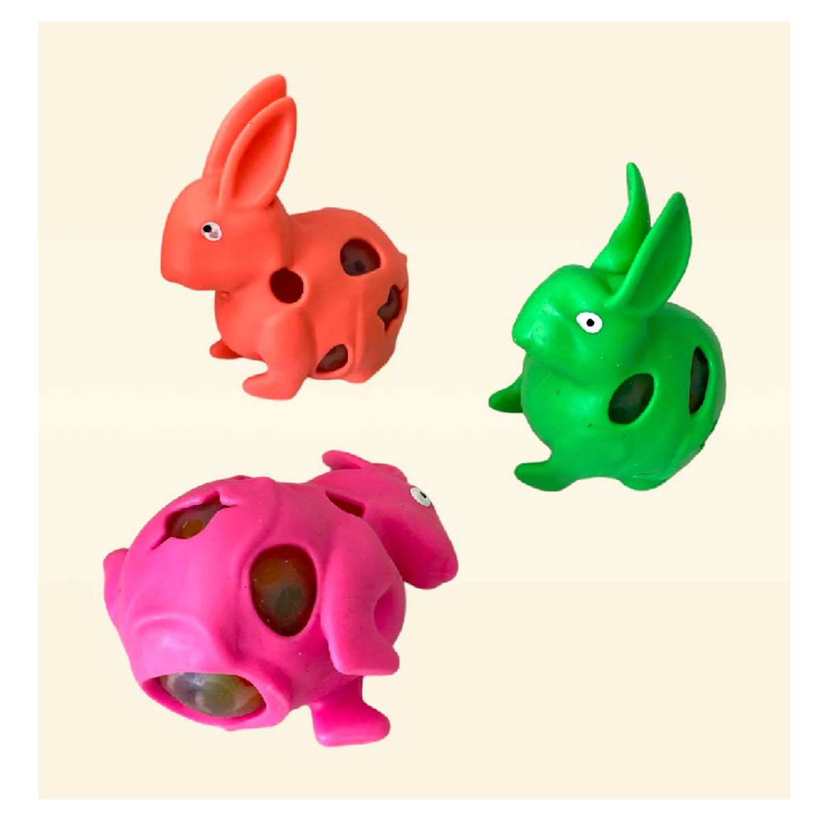 GENERICO - Pack x 2 Squishys conejo