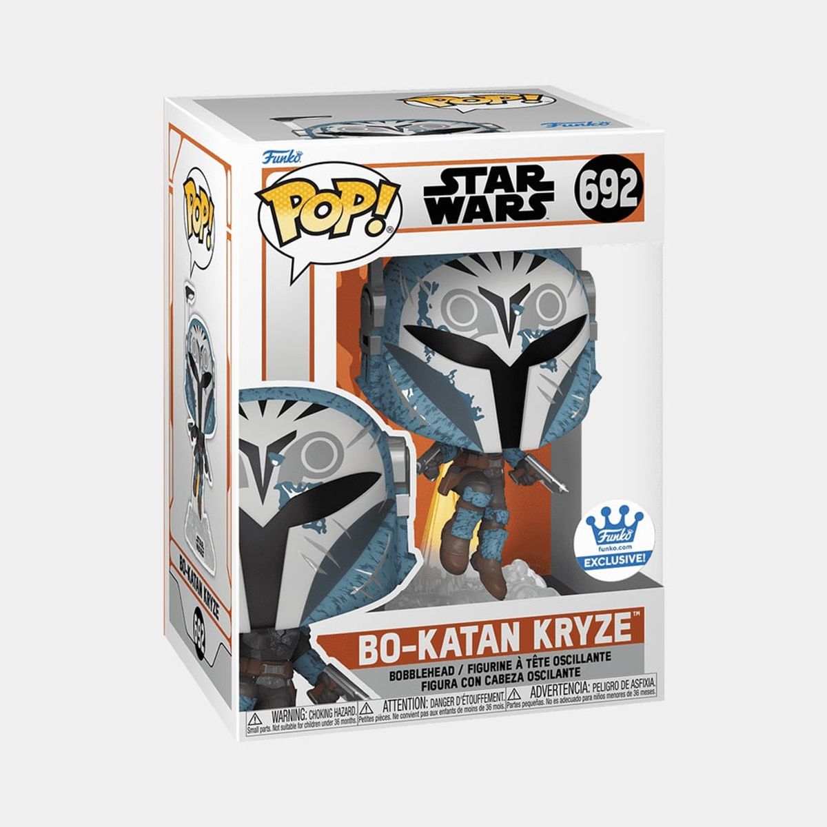 FUNKO - FUNKO POP STAR WARS THE MANDALORIAN - BO-KATAN KRYZE  FUNKO EXCLUSIVE