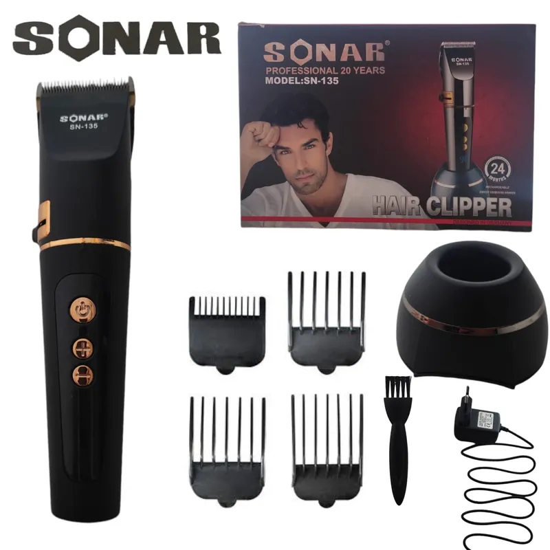 OEM - Recortadora de Cabello Inalámbrico SONAR SN-135 Cortapelo