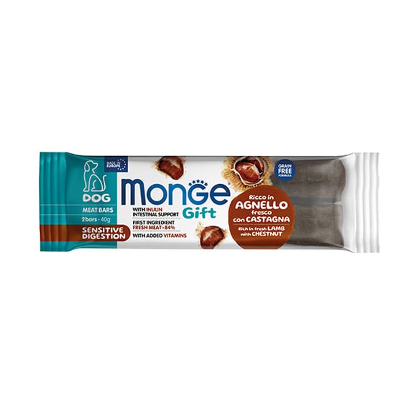 MONGE - Monge Meat Bars Sensitive Digestion - Cordero Y Castañas