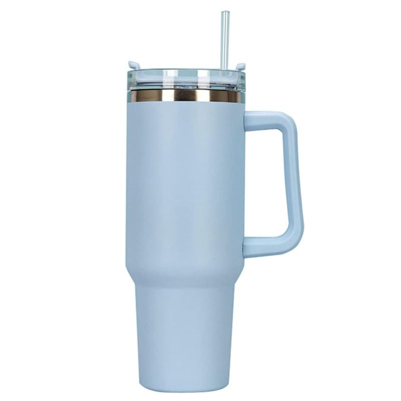 HYGGE - Vaso Térmico de Acero Inoxidable con Asa de 1200 ml