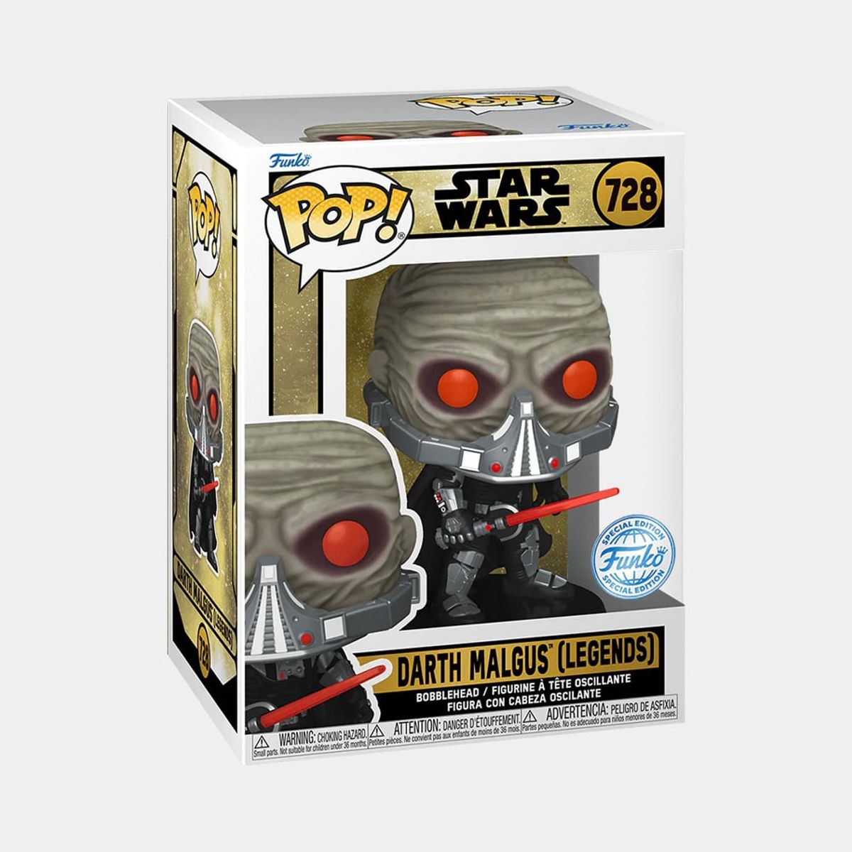 FUNKO - FUNKO POP STAR WARS LEGENDS - DARTH MALGUS LEGENDS  SPECIAL EDITION