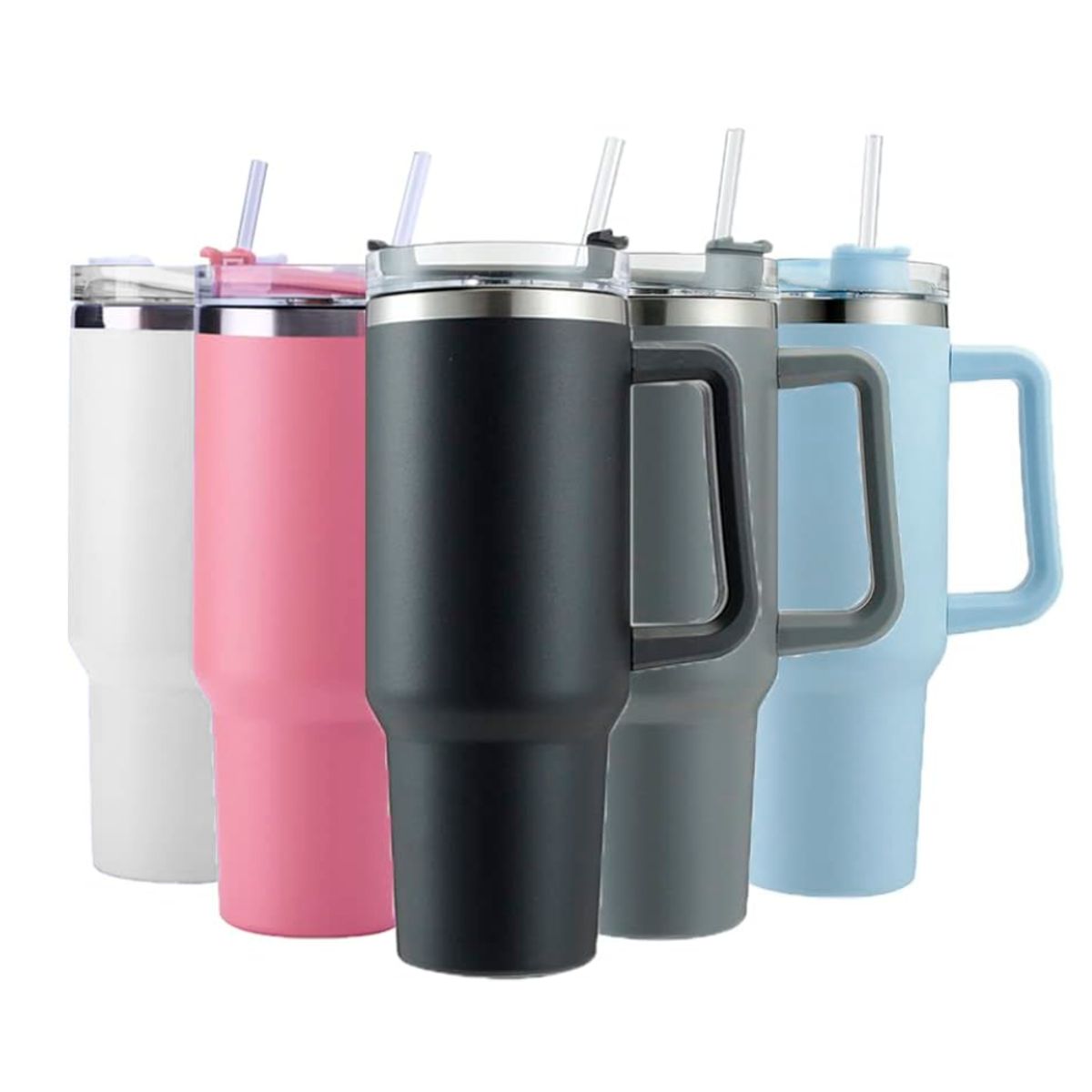 HYGGE - Vaso Térmico de Acero Inoxidable con Asa de 1200 ml