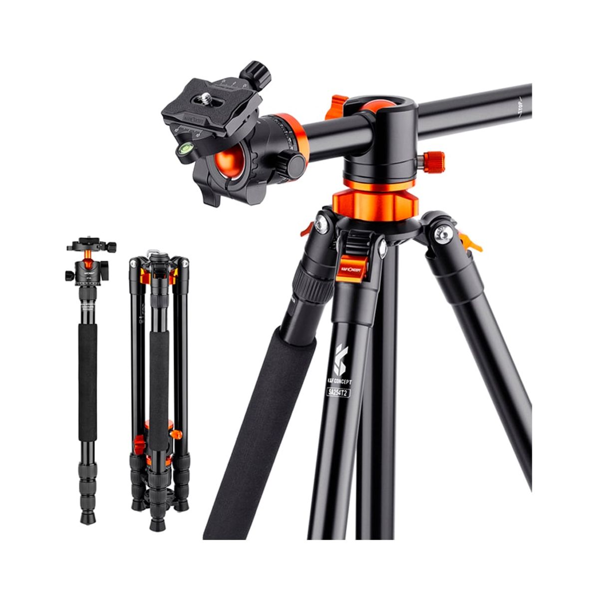 K&F CONCEPT - Tripode K&F Concept SA254T2 -  KF09.090v1 - T254A4+BH-28L