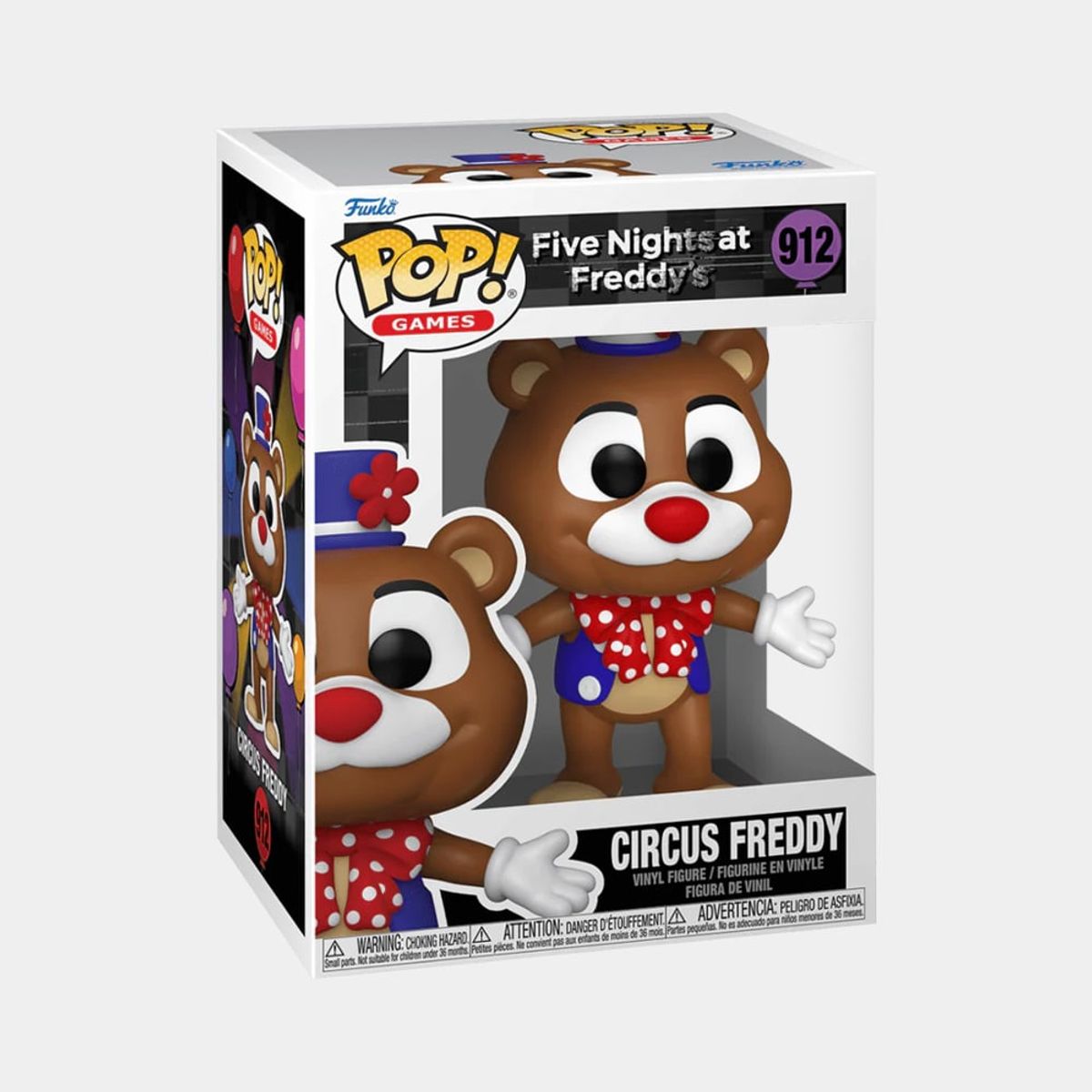 FUNKO - FUNKO POP GAMES FIVE NIGHTS AT FREDDYS - CIRCUS FREDDY