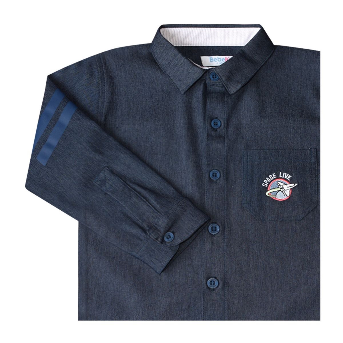 BEBELU - Camisa Popelina Gustavo Manga Larga Para Niño Bebelú