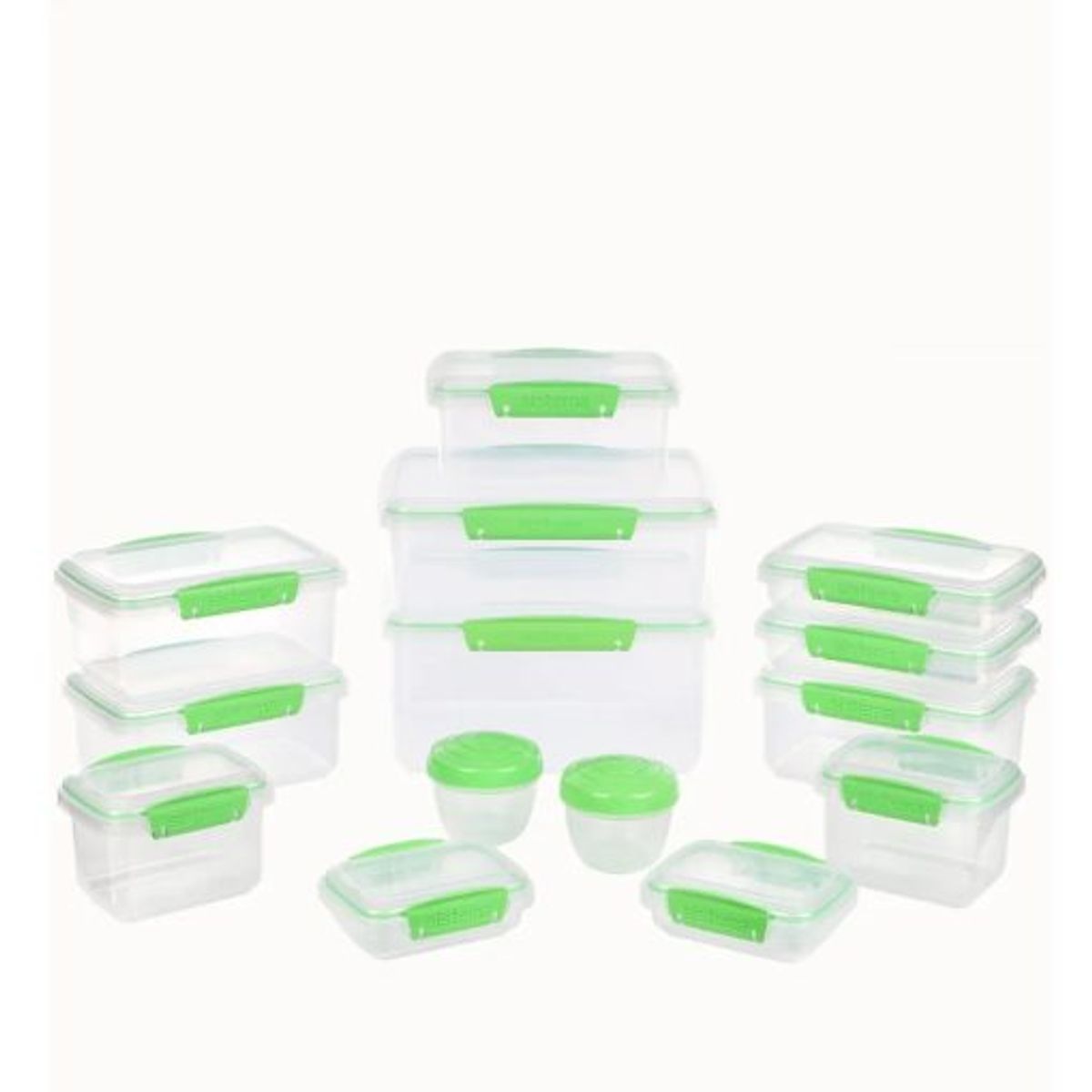 RUBBERMAID - Juego de 14 Recipientes para Alimentos Sistema 65602ZS