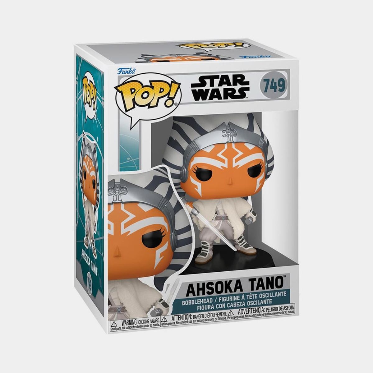 FUNKO - FUNKO POP STAR WARS AHSOKA - AHSOKA WITH LIGHTSABERS