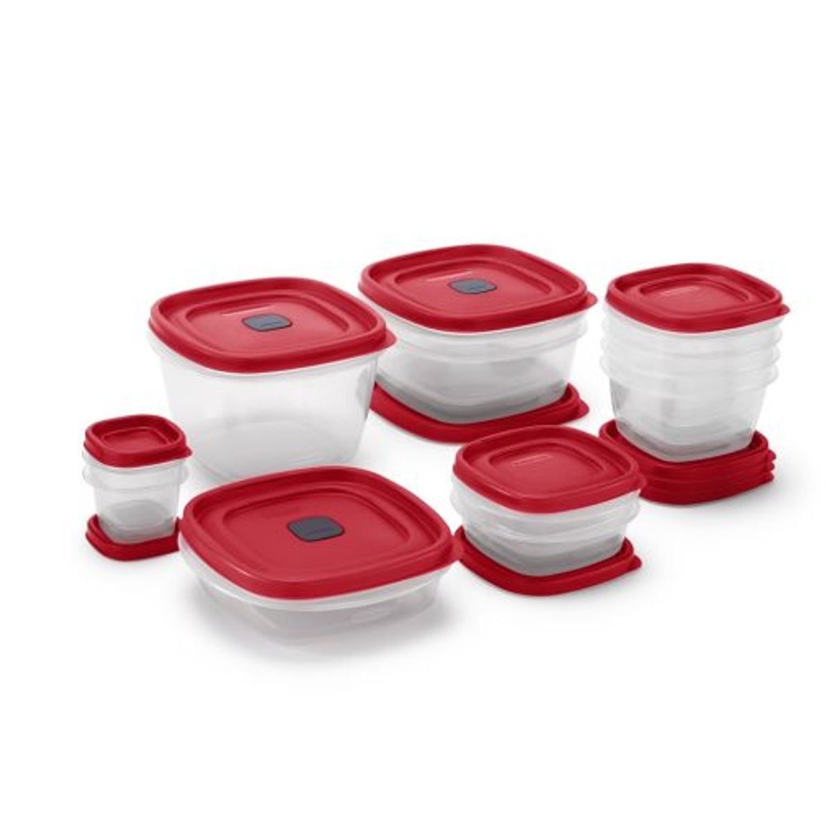 RUBBERMAID - Juego de 12 Contenedores de Alimentos Rubbermaid 2112335